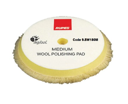 RUPES Medium Wool Polishing Pad 150/170mm