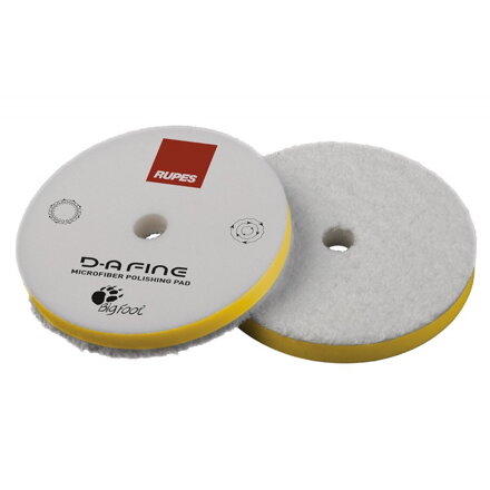 RUPES D-A Fine Microfiber Polishing Pad Žltý 125/130mm